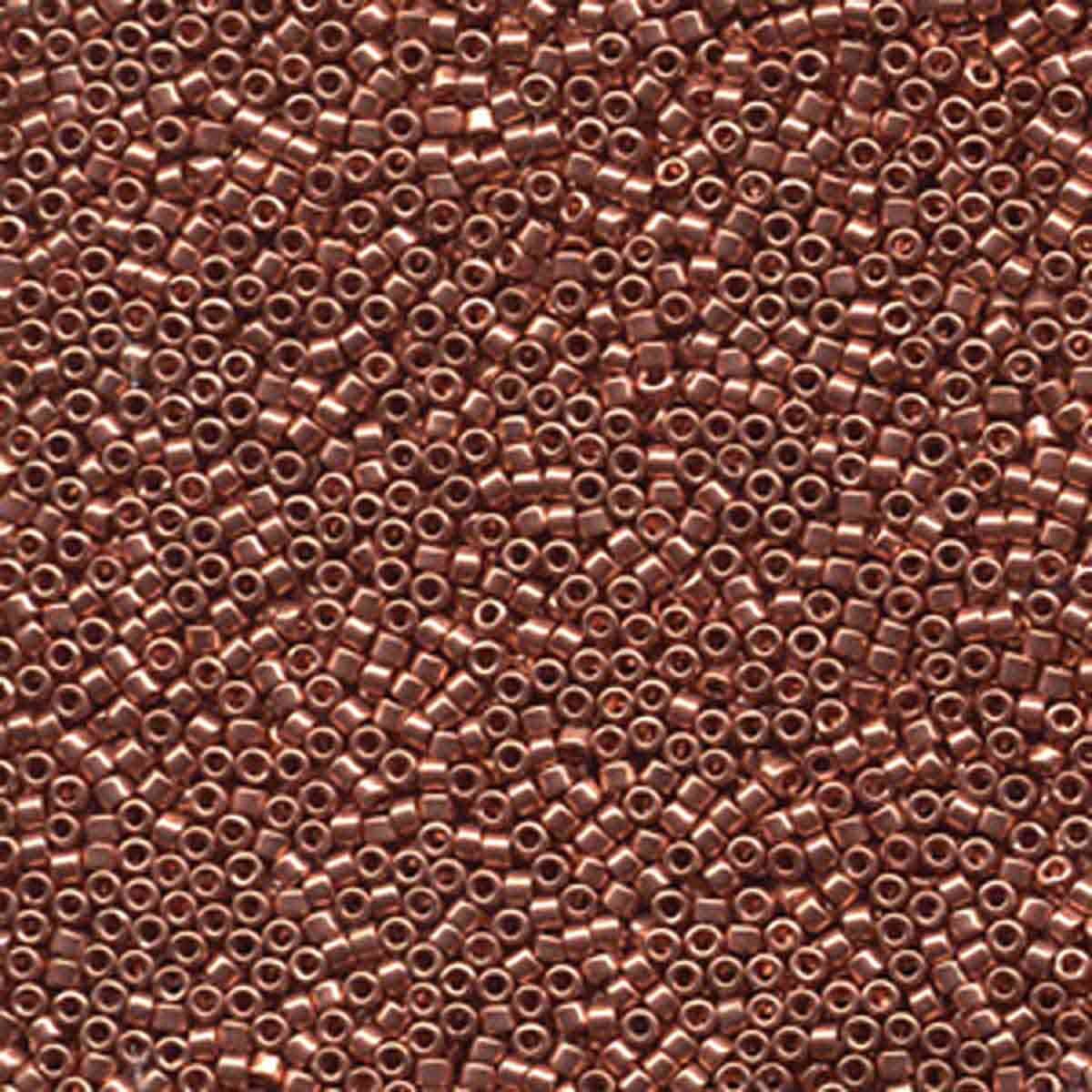 Miyuki Delica 11/0 delica bright copper plated (DB040)