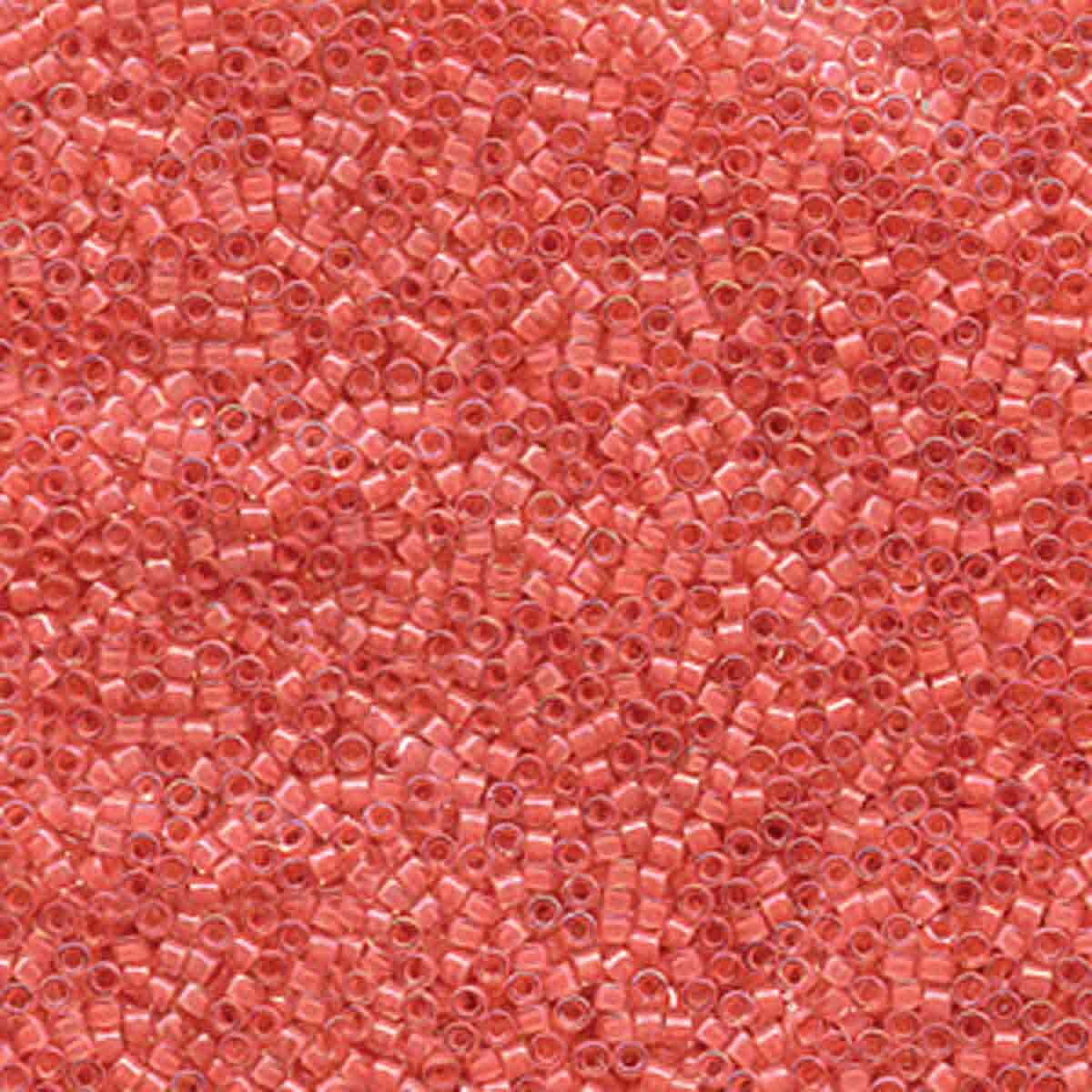 Miyuki Delica 11/0 lined rose pink AB (DB070)