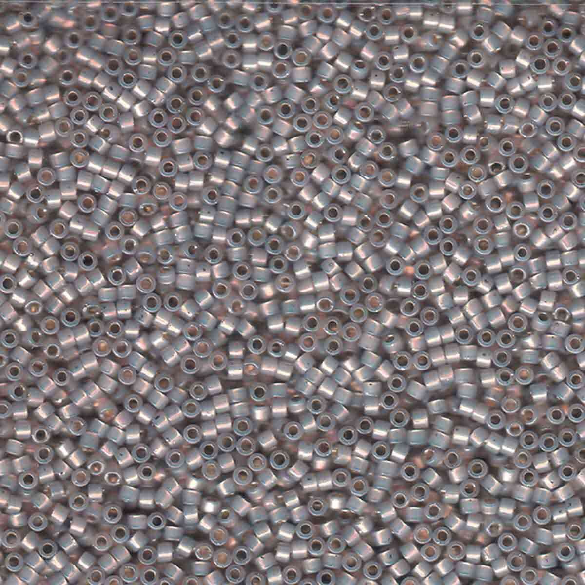 Miyuki Delica 11/0 silver lined light taupe opal (DB1456)