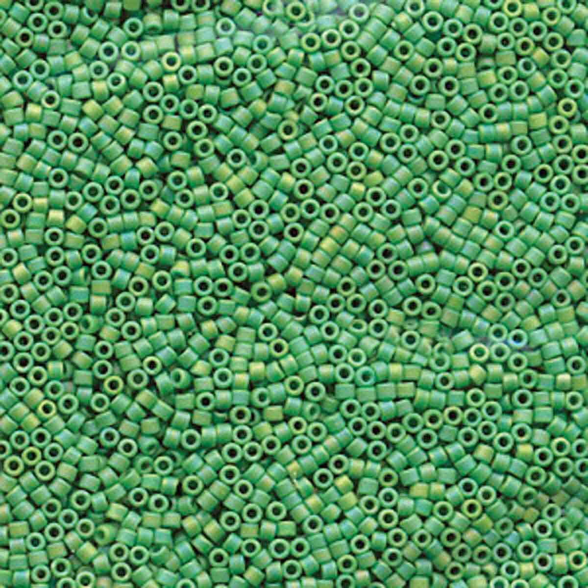 Miyuki Delica 11/0 matte opaque avocado AB (DB1594)