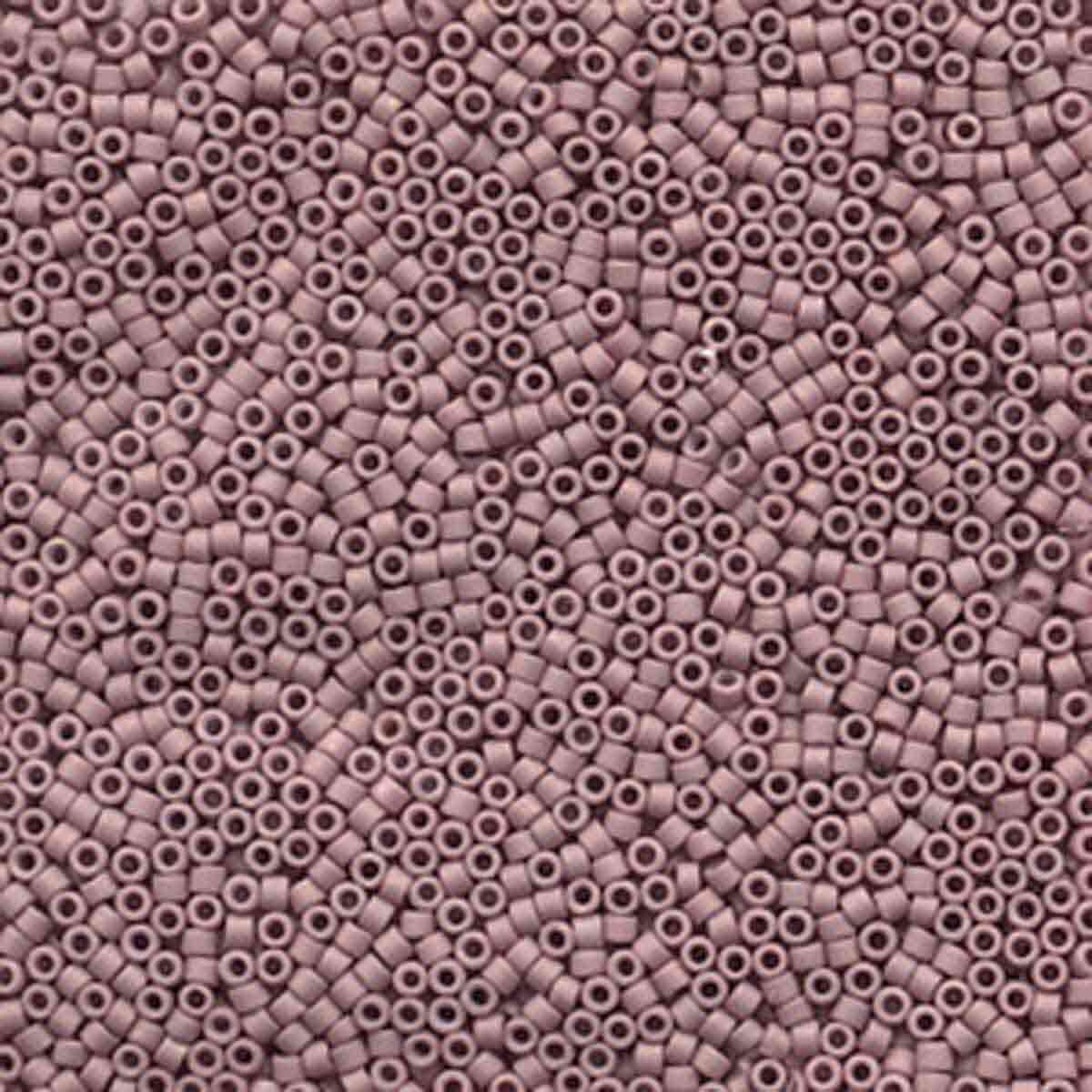 Miyuki Delica 11/0 matte metallic old Rose (DB379)