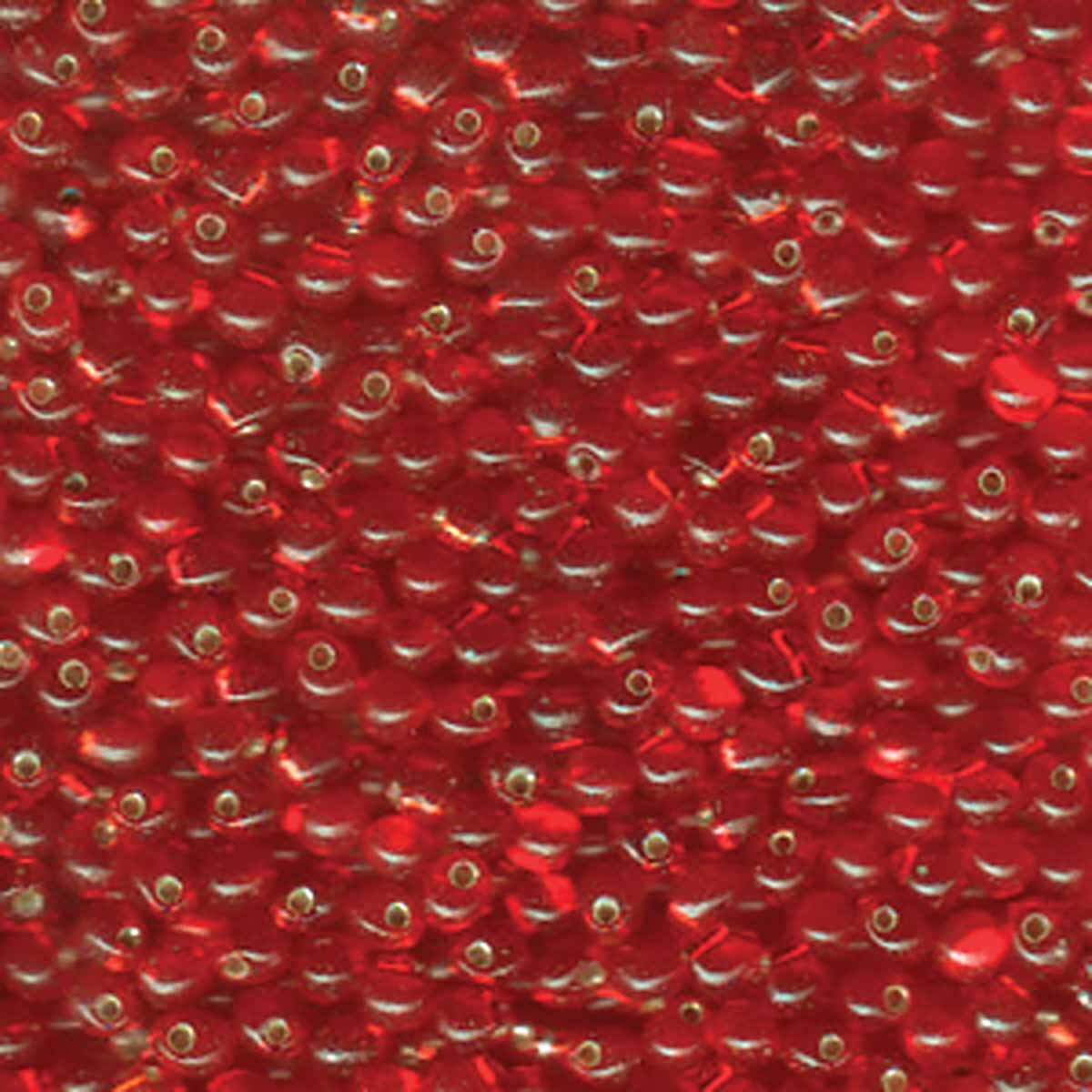 3.4mm Drop Bead – Silver Lined Flame Red (DP-9010)
