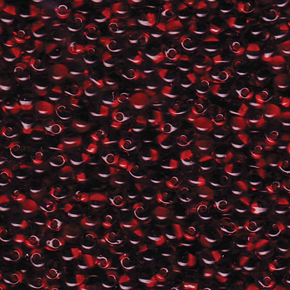 3.4mm Drop Bead – Red Lined Dark Topaz (DP-9F34)
