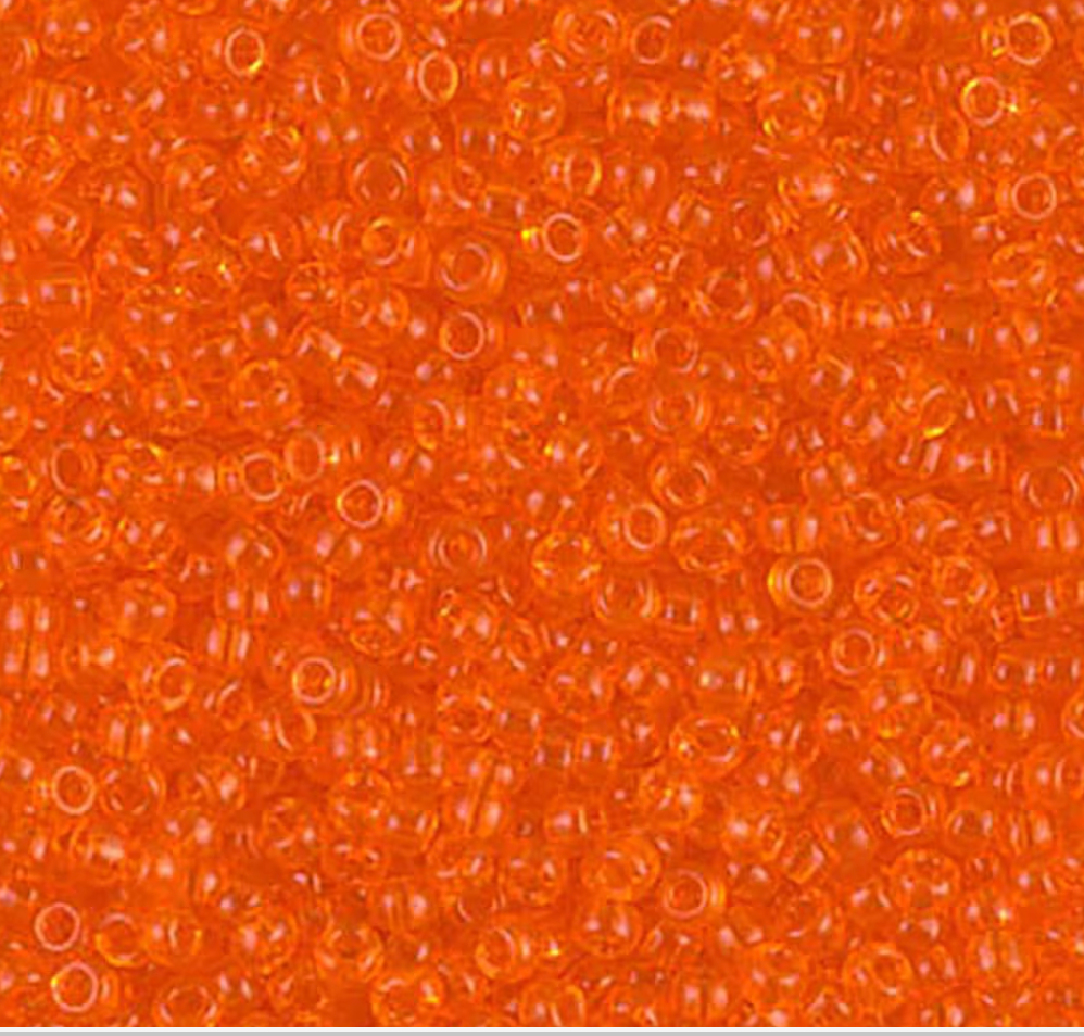 3.4mm Drop Bead – Transparent Orange (DP-9138)