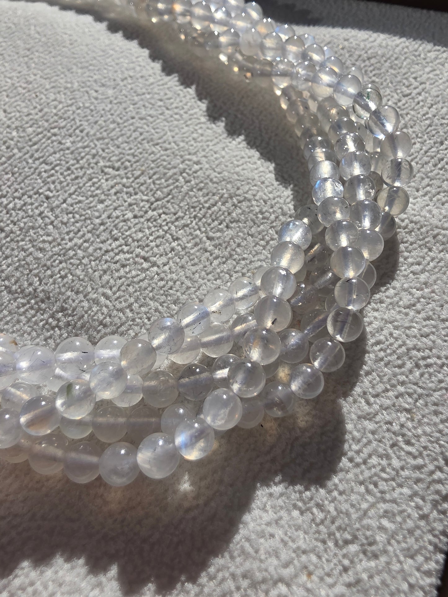 Rainbow Moonstone 4mm