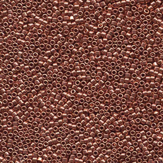 Miyuki Delica 11/0 delica bright copper plated (DB040)