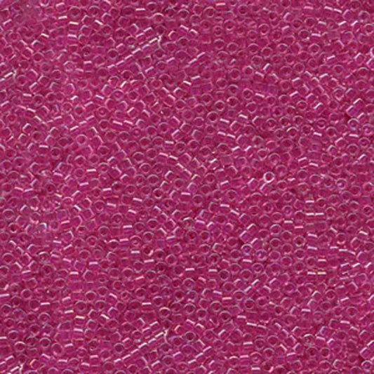 Miyuki Delica 11/0 delica lined light fuchsia AB (DB074)