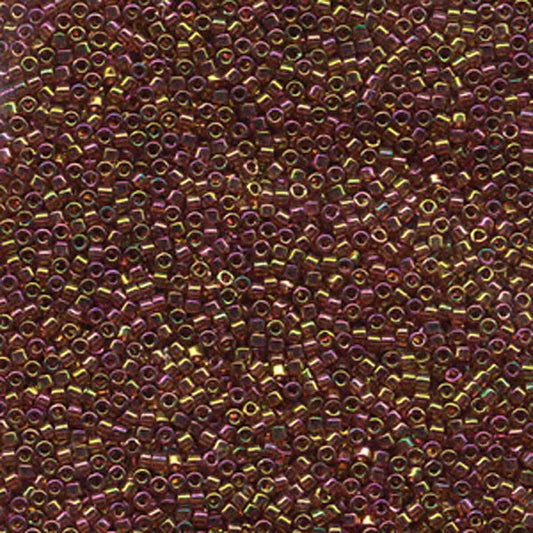Miyuki Delica 11/0 delica gold red Luster (DB103)