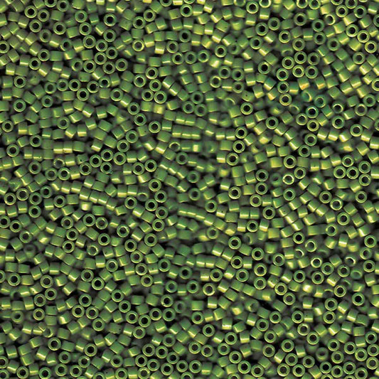 Miyuki Delica 11/0 opaque avocado (DB1135)