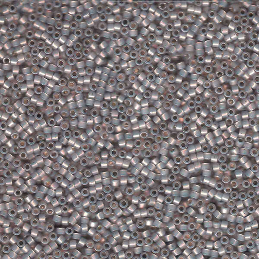 Miyuki Delica 11/0 silver lined light taupe opal (DB1456)
