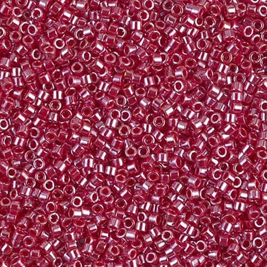 Miyuki Delica 11/0 opaque Cadillac red luster (DB1564)