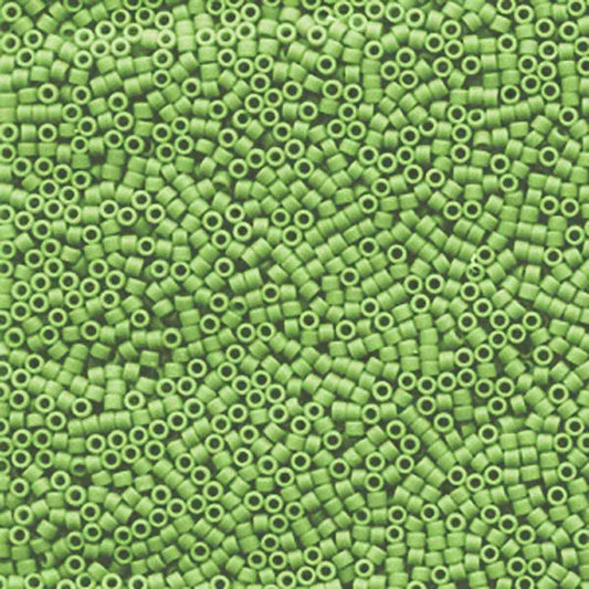 Miyuki Delica 11/0 matte opaque avocado (DB1585)