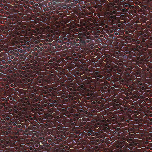 Miyuki Delica 11/0 delica red cranberry ab (DB296)