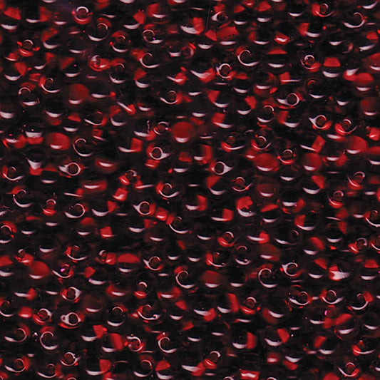 3.4mm Drop Bead – Red Lined Dark Topaz (DP-9F34)