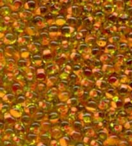Miyuki 3.4mm Drop Bead - Salmon Lined Lime