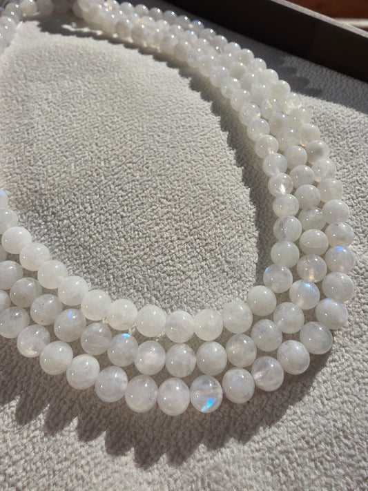 Rainbow Moonstone 6mm
